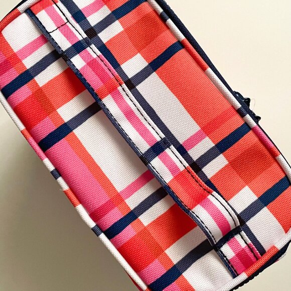 NWT Kate Spade Spring Plaid Insulated Lunch Tote - Picture 6 of 10